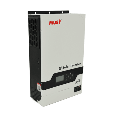 Гiбрiдне ДБЖ MUST PV18-5248PRO, 5200W, 48V, ток заряда 1-60A, 160-275V, MPPT (80А, 450 Vdc)