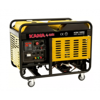 Генератор дизельний KDK12RE, 12KVA/10KW, однофазний 230V, об'єм 34л