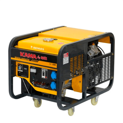 Генератор бензиновый KGL10000CE3, трехфазный 230/400V, 50Hz, 10KVA, объем 25л