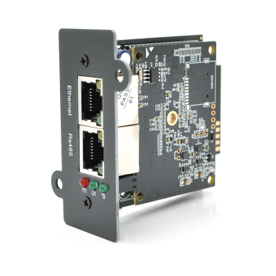 Карта віддаленого управління SNMP для ДБЖ, Lan, RS232, 12V, 110x70x24mm