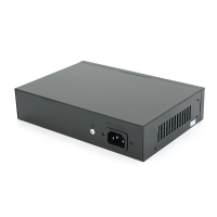 POE комутатор гігабітний Merlion 4 POE 10/100/1000 + 2 RJ45 10/100/1000 вбудований блок живлення 52V 1.25A