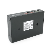 POE комутатор гігабітний Merlion 4 POE 10/100/1000 + 2 RJ45 10/100/1000 вбудований блок живлення 52V 1.25A