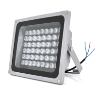 Прожектор спрямований з сутінковим датчиком YOSO 220V 50W, 54LED, IP66, кут огляду 120 °, дальність до 150м, 280 * 230 * 130мм, BOX