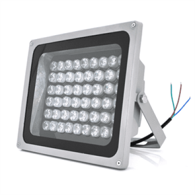 Прожектор спрямований з сутінковим датчиком YOSO 220V 50W, 54LED, IP66, кут огляду 120 °, дальність до 150м, 280 * 230 * 130мм, BOX