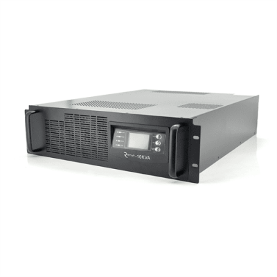 ДБЖ з правильною синусоїдою ONLINE Ritar RT-10KS-LCD,RACK 10000VA(9000Вт),192 В, Вбуд. батарея 12V 7,5Ahх16 шт