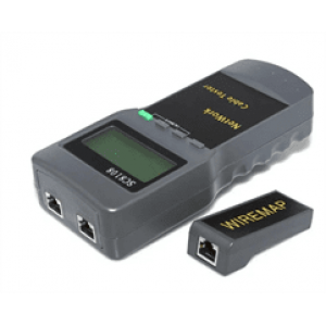Кабельний тестер професійний Merlion SC8108, RJ-45 з пошуком обриву кабелю