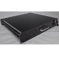 Скринька висувна для документів 19" 2U 450 глиб., чорна