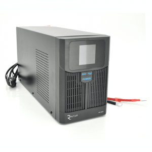 ДБЖ з правильною синусоїдою RITAR RTSW-1500 LCD (1000Вт), 24В, під зовнішній АКБ, Q1 (500*245*350) 14,9 кг (400*145*210)