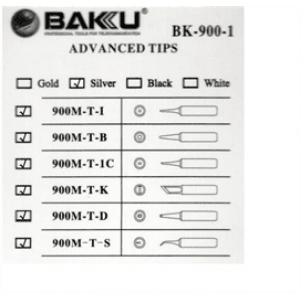 Жало для паяльника BK-900M-T-B,silver