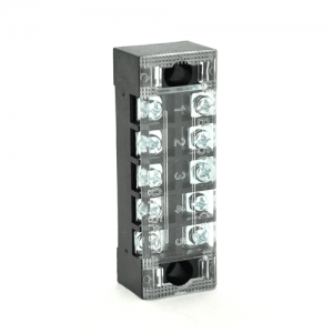 Клемна колодка 5-розрядна TB-1505 15A / 600V, перетин дроту 0,5-1,5мм2, 100 шт в упаковці, ціна за штуку