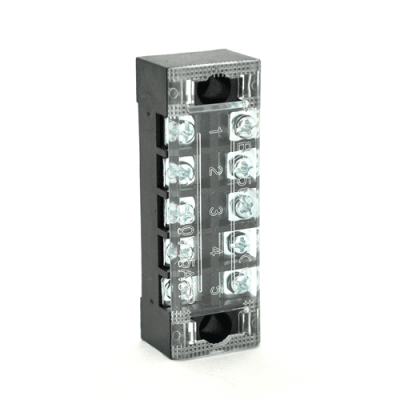 Клемна колодка 5-розрядна TB-1505 15A / 600V, перетин дроту 0,5-1,5мм2, 100 шт в упаковці, ціна за штуку