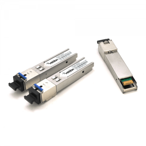 SFP модуль Merlion 1.25G 20Km WDM SC підтримка DDM TX1310/RX1550