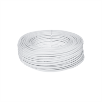 Кабель (патч-корд) КВПЕ FTP (4*2*0.5) 4p 24 AWG, Ritar, (CCA), екран для внутр. робіт, 100м, White, Corton BOX (290x290x130), Q4
