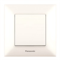 Вимикач Panasonic Arkedia Slim одноклавішний, кремовий