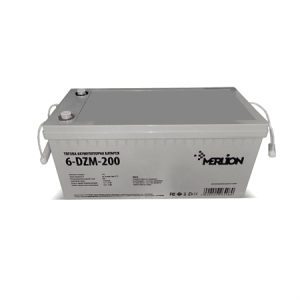 Тяговая аккумуляторная батарея AGM MERLION 6-DZM-200, 12V 200Ah М8, Q1