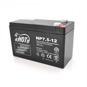 Акумуляторна батарея 12V 7.5Ah ENOT (151х99х96 мм)