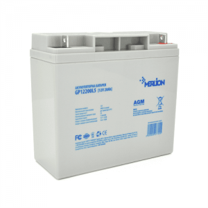 Акумуляторна батарея MERLION AGM GP12200L5 12 V 20 Ah ( 180 x 78 x 165 (168) ) Q2