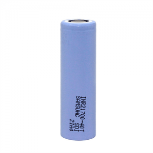 Акумулятор 21700 Li-Ion Samsung INR21700-40T 4000mAh, 35A, 4.2/3.6/2.5V, 2 шт. в упаковці, ціна за 1 шт