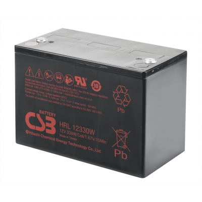 Акумуляторна батарея CSB HRL12330W, 12V 100Ah (308.7х168х210.6(220)