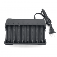 Зарядний пристрій MS-808A, 8 каналів для акумулятора. 18650, 4.2V/2000mAh