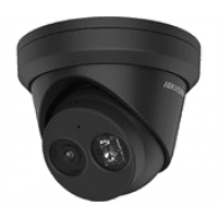 4МП IP відеокамера Hikvision AcuSense Turret чорного кольору DS-2CD2343G2-IU (2.8 mm)