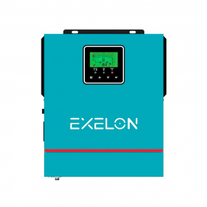 Інвертор Exelon EXS-1000/12, 1000VA, 12V, струм заряду 0-40A, MPPT (20-150VDC, 80A), 290x240x91mm, 3.5 kg