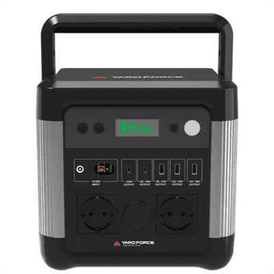 Портативне джерело живлення Yard Force LX PS1200, потужність 1200Вт, 974Wh, LiFePo4, 248*190*245 мм, 9.8 кг