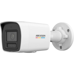 2МП Smart Hybrid Light циліндрична ColorVu камера Hikvision з мікрофоном DS-2CD1027G2H-LIUF (4мм)