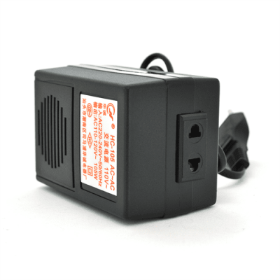 Перетворювач напруги Input 220 V / Output 110V, + універсальна розетка