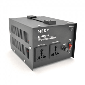 Перетворювач напруги Input 220 V / Output 110V, + універсальна розетка