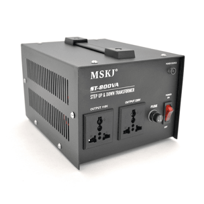 Перетворювач напруги Input 220 V / Output 110V, + універсальна розетка