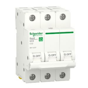 Автоматичний вимикач змінного струму Schneider RESI9 32А, 3P, крива С, 6кА