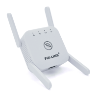 Підсилювач WiFi сигналу з 4-ма вбудованими антенами LV-WR24Q, живлення 220V, 300Mbps, IEEE 802.11b/g/n, 2.4-2.4835GHz, BOX