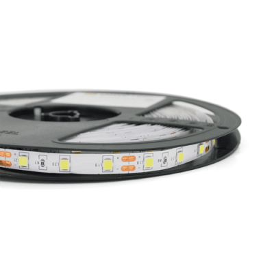 Світлодіодна стрічка Mervesun MRW-4040-B 10K, (60 світлодіодів), 12V, 9W, IP20, під паяння, 10 метрів котушка, White