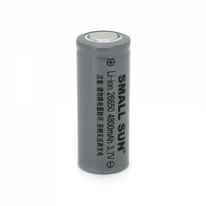 Акумулятор 26650 4800(2200)mAh, 3.7V, Gray, ціна за 1 шт