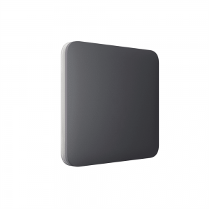 Кнопка для одноклавішного або прохідного вимикача Ajax SoloButton (1-gang/2-way) graphite