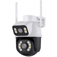 4+2Мп Wi-Fi відеокамера з двома об'єктивами SD/карта PP-IPC35D4MP25 PTZ 2.8mm ICSee