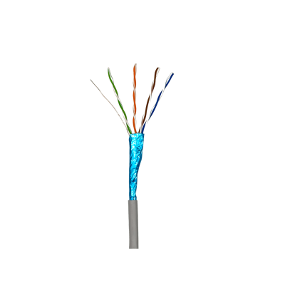 Кабель кручена пара GEAR FTP 4x2x0, 51 Cat5E, CCA, для внутрішніх робіт, сірий, 305m