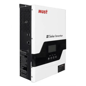 Гiбрiдний ДБЖ MUST PV18-1512VPM, 1500W, 12V, ток заряда 10/20А, 160-275V, MPPT (60А, 15-145 Vdc)