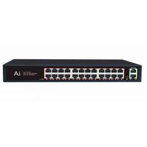 Комутатор Merlion MG1026 26 портів Ethernet 10/100/1000 Мбіт/сек. метал AC220V.