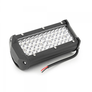 Фара протитуманна світлодіодна RTS-144W, 48 LEDs, 9-32V, 144W, 6000K, 14400Lm, 60°, IP67, 165x65x80mm, Black