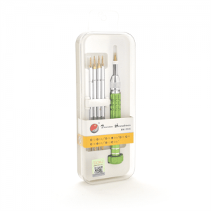 Набір викруток BAKKU BK-3315 (ручка + torx T2, torx T3, orx T4, torx T5, orx T6, хрест +1.2 мм, хрест +1.8 мм, Y-тип Y2.0 мм, п'ятипроменева зірочка 0.8), Box