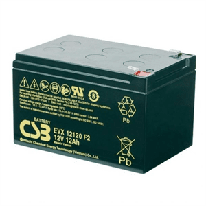 Аккумуляторная батарея CSB EVX12120, 12V 12Ah (151х98х94(100)мм, Q6