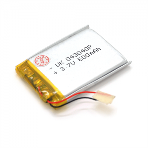 Літій-полімерний акумулятор 4 * 30 * 40mm (Li-ion 3.7В 600мА·ч)