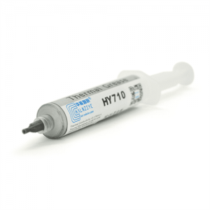 Паста термопровідна HY-710 30g, шприц, Grey,> 3,17W / m-K, <0.067 ° C-in² / W, -30 ° ≈240 °, OEM Q5