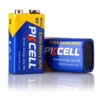 Батарейка сольова PKCELL 9V / 6F22, крона, 1 штука shrink ціна за shrink, Q10/500