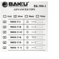 Жало для паяльника BAKKU BK-900M-T-D,silver