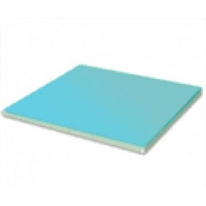 Силіконова термопрокладка HY-100-1, 30x30x0.5mm, Blue,> 4,0W / m-K, -40 ° ≈240 °, питома вага -2g / cm3, OEM Q500