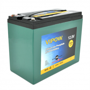 Акумуляторна батарея Vipow LiFePO4 12,8V 30Ah з вбудованою ВМS платою 25A (225*120*175), 4.5 kg