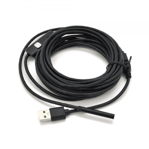 2 в 1 MicroUSB/PC HD ендоскоп, м'який провод, 5м